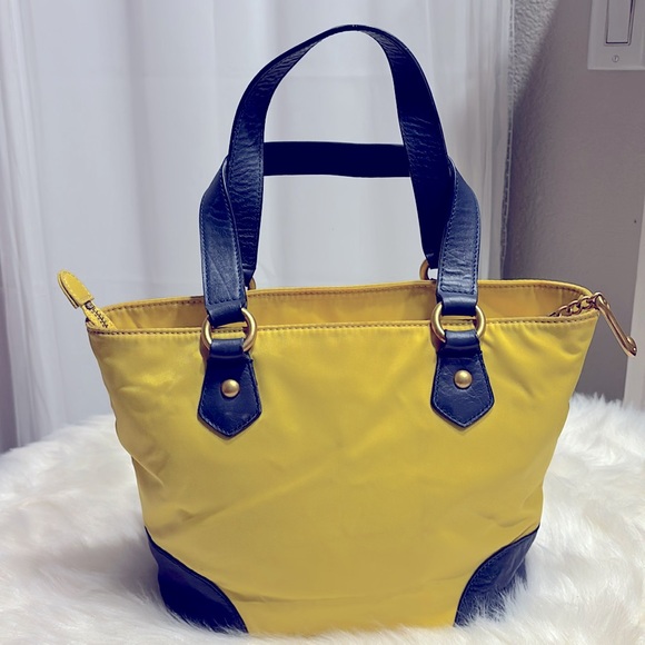Juicy Couture Yellow Nylon Canvas Bag Like New Excellent Condition - Picture 8 of 16